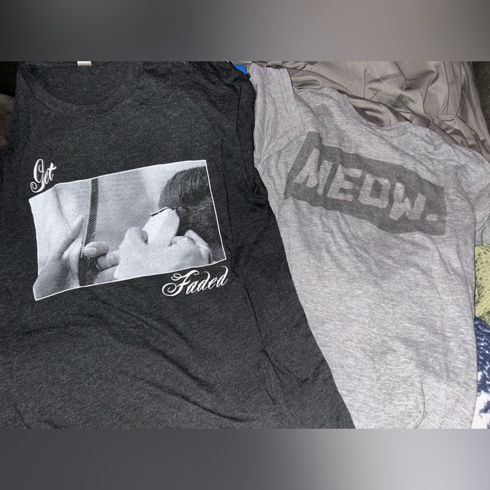 Buy me brunch shirt with Get Faded shirt